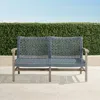 Frontgate Isola Loveseat In Harbor Blue Finish