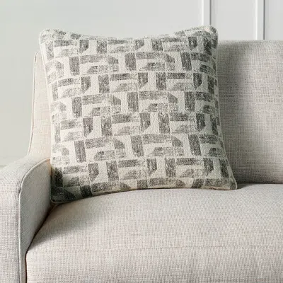 Frontgate Kiara Pillow Cover In Gray