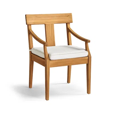 Frontgate Kingston Dining Chair Replacement Cushions In Brown