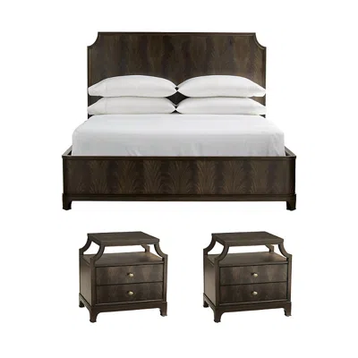 Frontgate Langston Bedroom Set In Dark Truffle