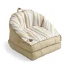 Frontgate Lazy Day Convertible Chaise In Brown