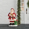 Frontgate Led Silent Night Santa In Multi