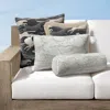 Frontgate Leopard Leap Indoor/outdoor Pillow In Black