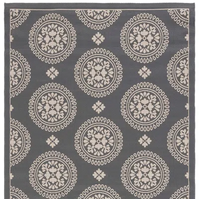 Frontgate Lorelei Indoor/outdoor Rug In Gray