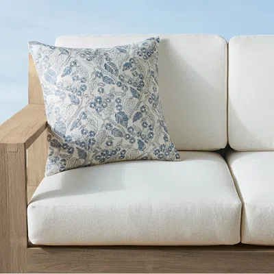 Frontgate Lourdes Embroidered Pillow Cover