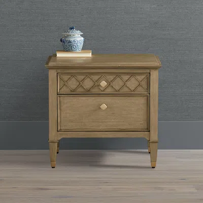 Frontgate Lucia Nightstand In Brown