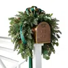 Frontgate Majestic Holiday Mailbox Swag