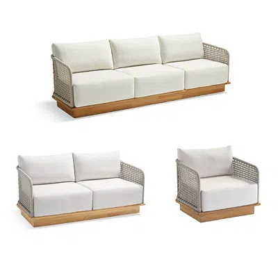 Frontgate Mallorca Seating Replacement Cushions In Neutral