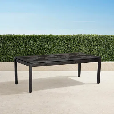 Frontgate Mantua Expanding Dining Table In Black