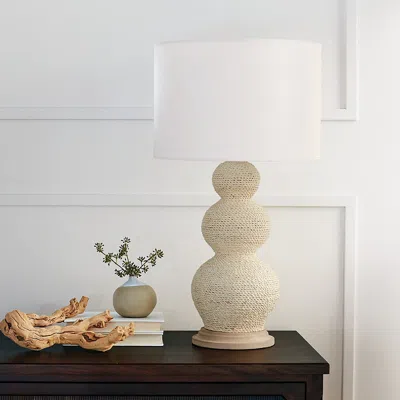 Frontgate Marley Table Lamp In Neutral