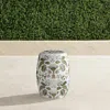 Frontgate Melograna Handpainted Accent Stool