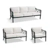 Frontgate Mercier Seating Replacement Cushions In White