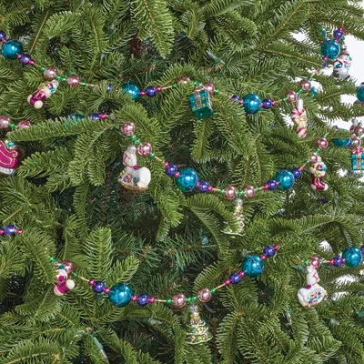 Frontgate Merry Miniature Icon Garlands, Set Of Three