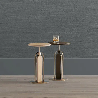 Frontgate Meryl Drink Table In Brown