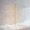 Frontgate Metallic Willow Pathway Lights