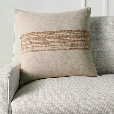 Frontgate Milani Textured Pillow Cover In Neutral