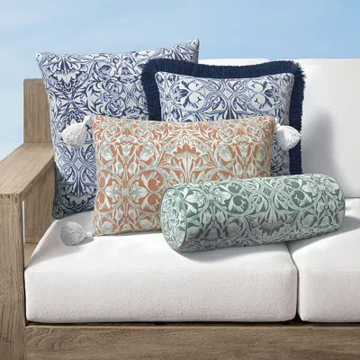 Frontgate Mina Tile Indoor/outdoor Pillow In Multi