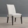 Frontgate Mirasol Dining Side Chair In Snow Crypton Nomad Performance