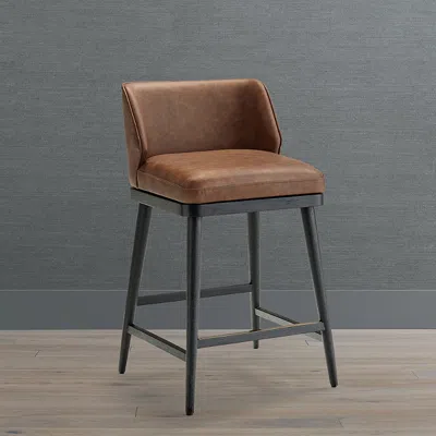 Frontgate Misona Swivel Counter Stool