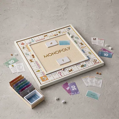 Frontgate Monopoly Bianco Board Game In Multi