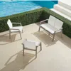 Frontgate Newport 3-pc. Teak Loveseat Set