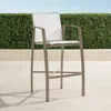 Frontgate Newport Aluminum Bar Stool