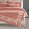 Frontgate Nicolette Embroidered Velvet Bedding Collection In Neutral