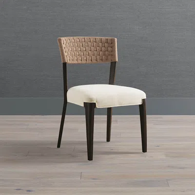 Frontgate Nori Dining Chair In Brown