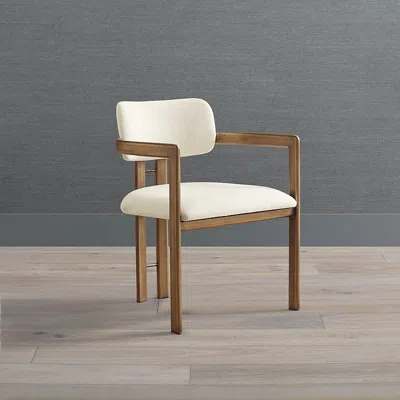 Frontgate Novara Dining Chair In Brown