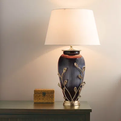 Frontgate Ornelia Table Lamp In Black