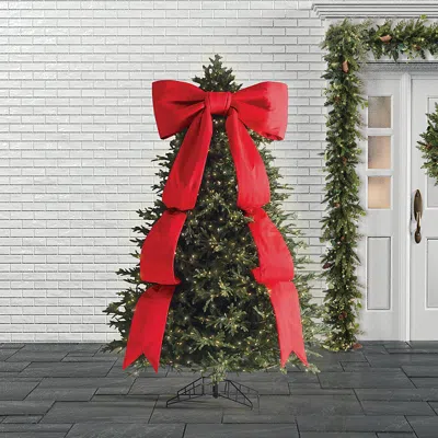 Frontgate Outdoor 10 Ft. Canvas Bow In Multi