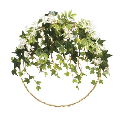 Frontgate Outdoor Wisteria & Ivy Micro Light Wall Hanging In Multi