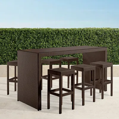Frontgate Palermo 7-pc. Bar Set In Bronze Finish