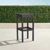 Frontgate Palermo Backless Barstool In Bronze Finish