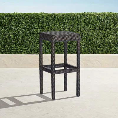 Frontgate Palermo Backless Barstool In Bronze Finish