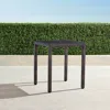Frontgate Palermo Square Bar Table In Bronze Finish