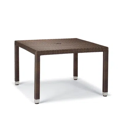 Frontgate Palermo Square Dining Table In Brown