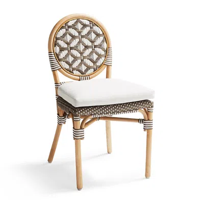 Frontgate Palmella Bistro Chair Cushion In Multi