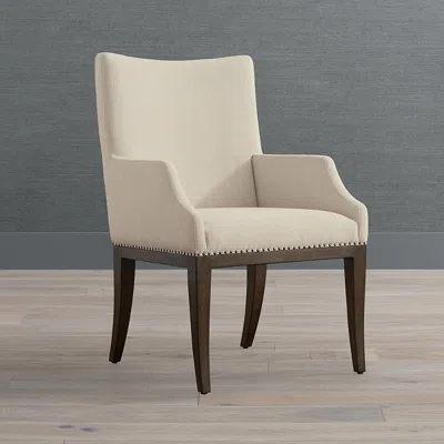 Frontgate Parker Dining Arm Chair In Neutral