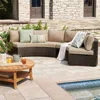 Frontgate Pasadena Ii 2-pc. Modular Sofa Set In Bronze Finish