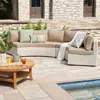 Frontgate Pasadena Ii 2-pc. Modular Sofa Set In Ivory Finish