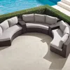 Frontgate Pasadena Ii 5-pc. Modular Sofa Set In Bronze Finish