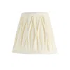 Frontgate Pintuck Tapered Sconce Shade