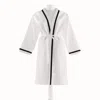 Frontgate Pique Robe In White