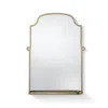 Frontgate Polaris Wall Mirror With Shelf