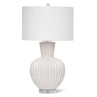 Frontgate Polette Table Lamp In White