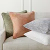 Frontgate Poppy Decorative Pillow Cover In White