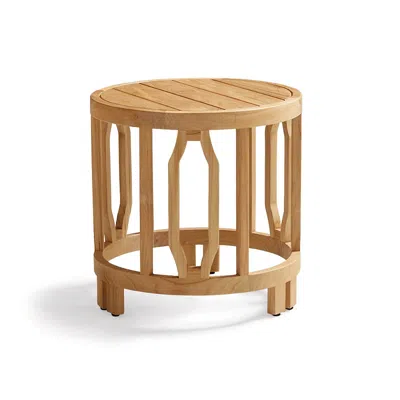 Frontgate Porticello Teak Side Table