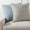 Frontgate Quadrille Pillow Cover In Brown
