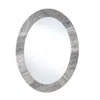 Frontgate Rayla Handcarved Stone Wall Mirror